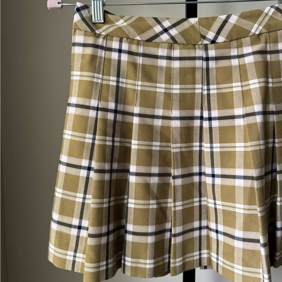 Sunday Best Checkered A-Line Skirt pleated - Picture 2 of 9